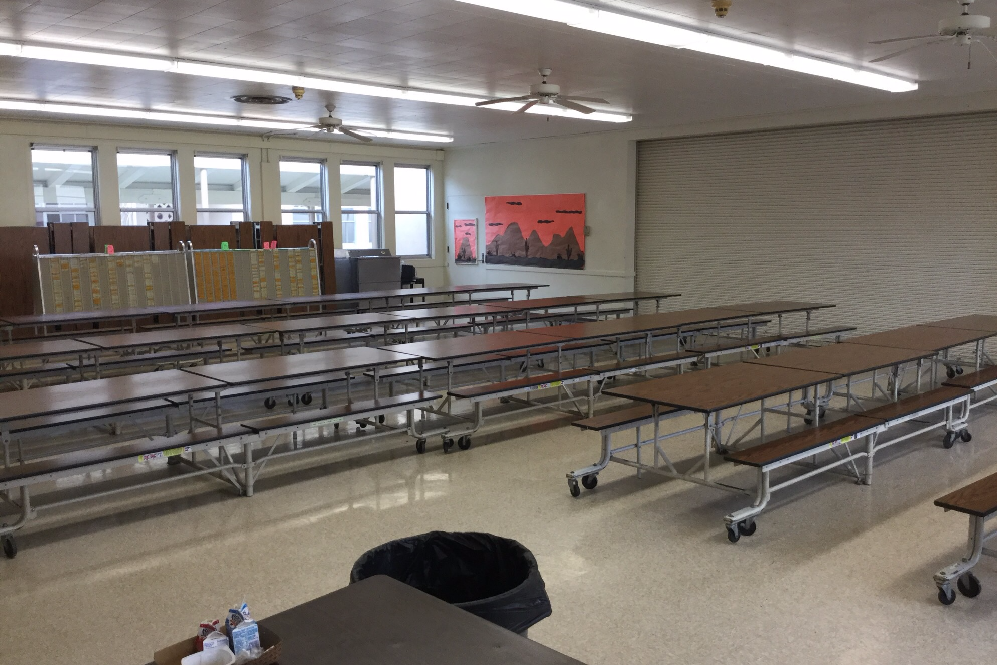 Cafeteria Dining Room