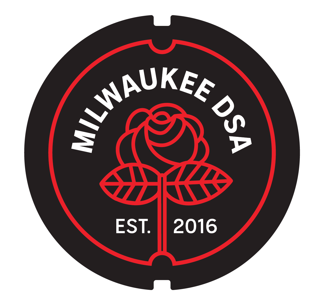 Milwaukee DSA logo