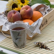 Organic Sunshine Peach Black Tea from Divinitea
