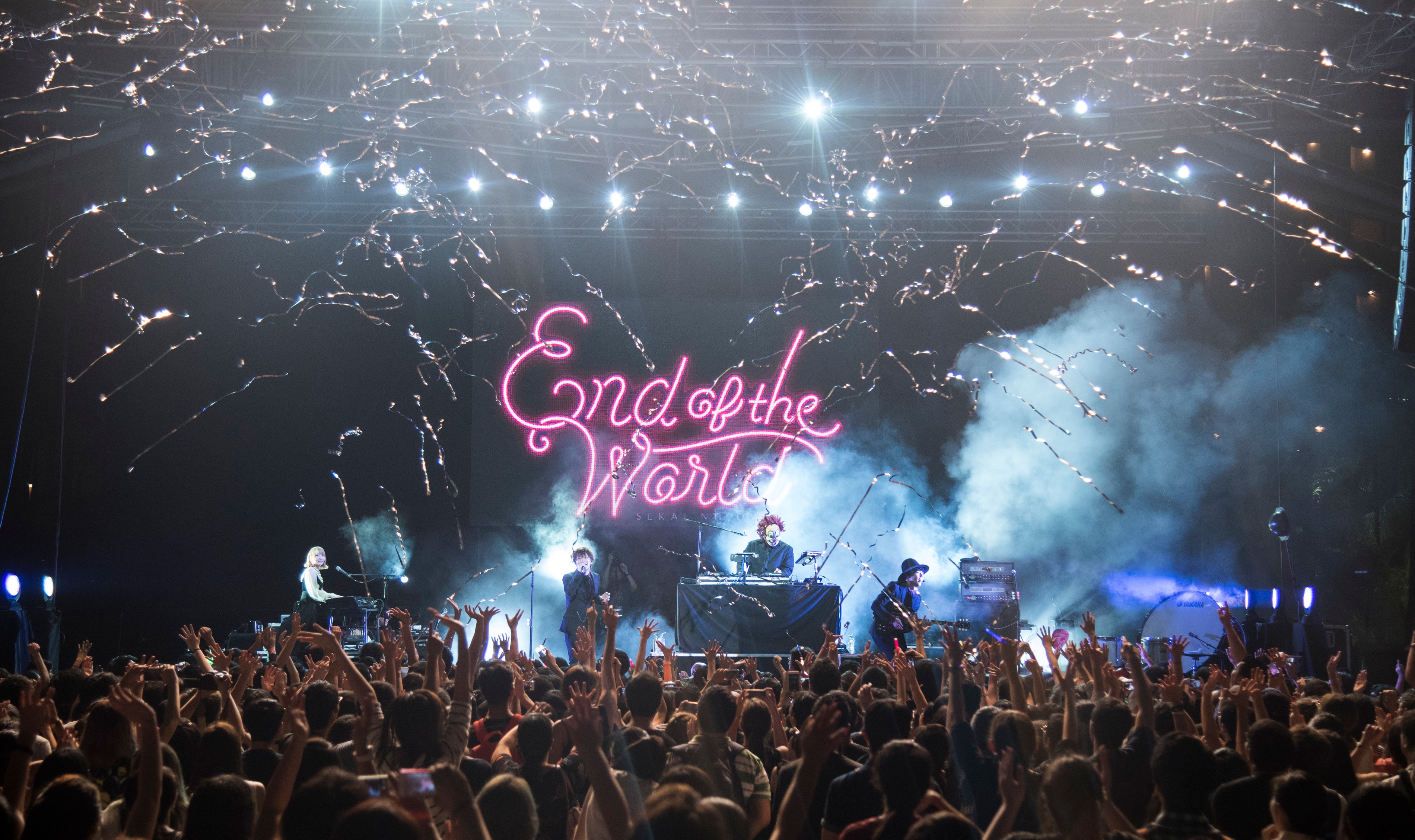 PHOTO GALLERY: SEKAI NO OWARI hosts a spirited End of the World party in Singapore