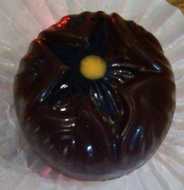 Pineapple Passion Tea-Infused Chocolate Truffle from Arbor Teas