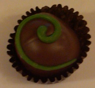 Matcha Tea-Infused Chocolate Truffle from Arbor Teas