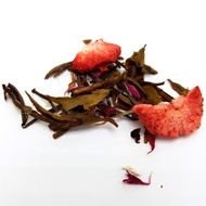 Strawberry Cupcake Zebra Sencha from A Quarter to Tea