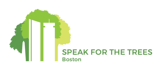Speak for the Trees, Boston logo