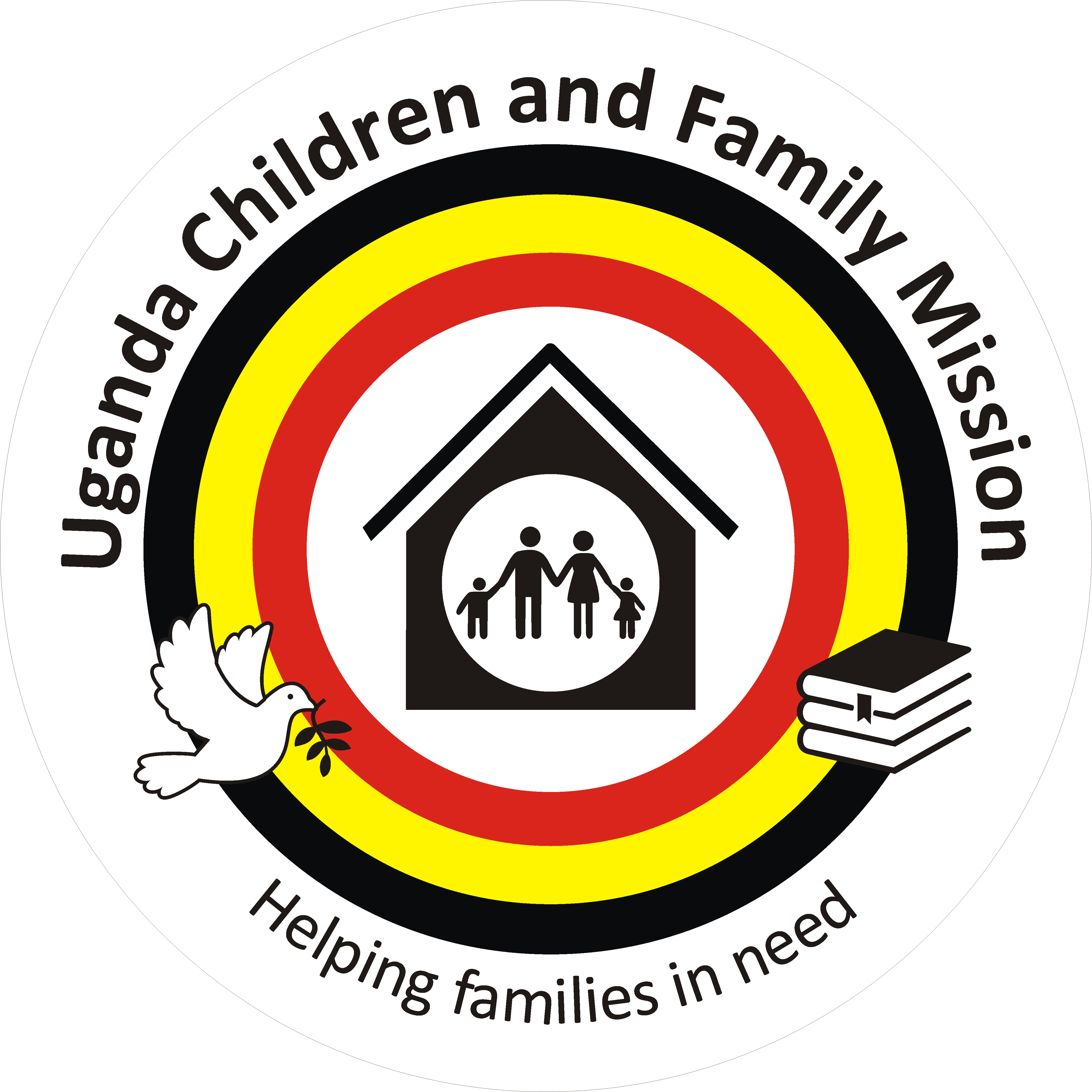 Uganda Children and Family Mission )( logo