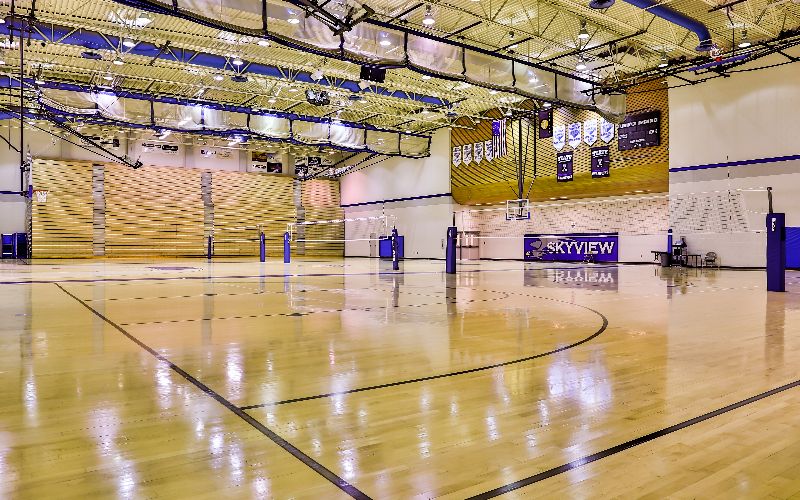 Billings Public Schools - Facility Rentals | Skyview High School | Main Gym