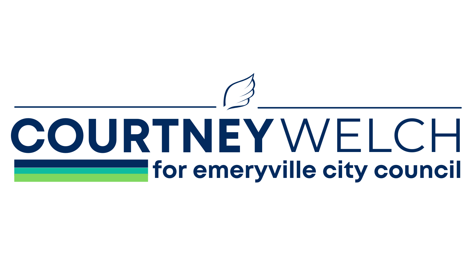 Courtney Welch for Emeryville City Council logo